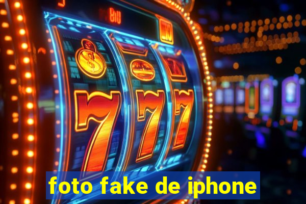 foto fake de iphone